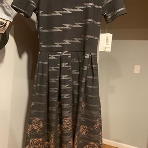 LulaRoe Elegant Small Amelia dress. Never worn
